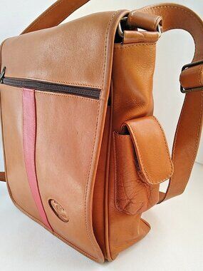 Leather Ranch Original Satchel Shoulder Bag Briefcase Messenger Bag Women's Mens